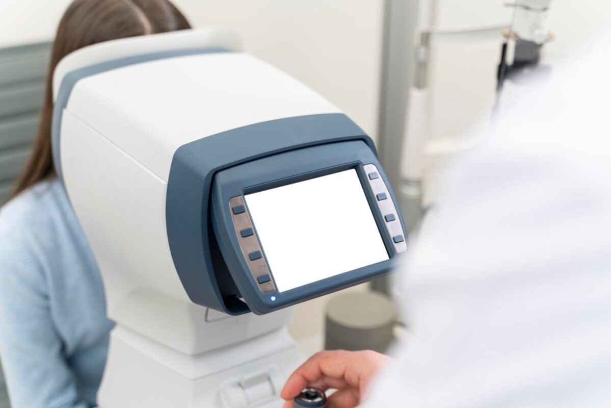 machine d'estimation de la correction actuelle, service contrôle de vision.